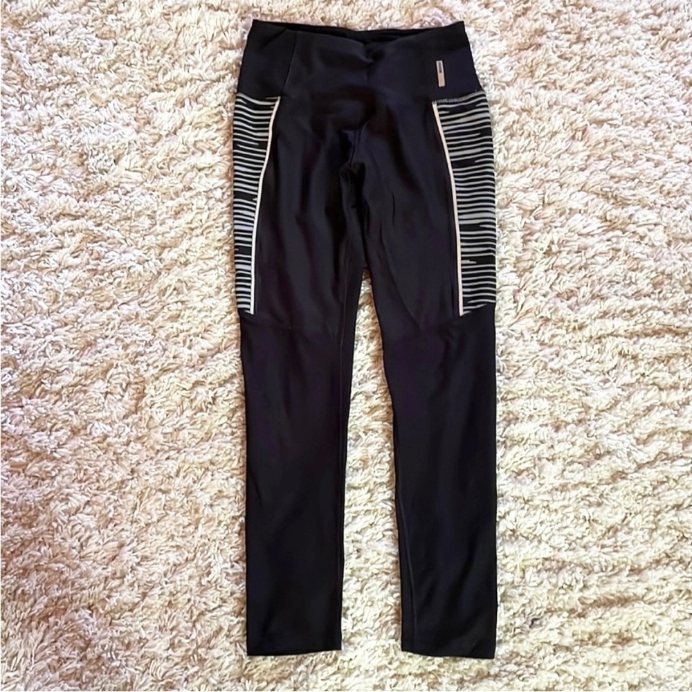 RBX Black Activewear Workout Leggings Small